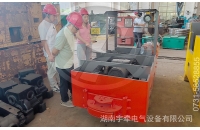 金屬礦客戶來到湘潭電機車廠家進行參觀考察